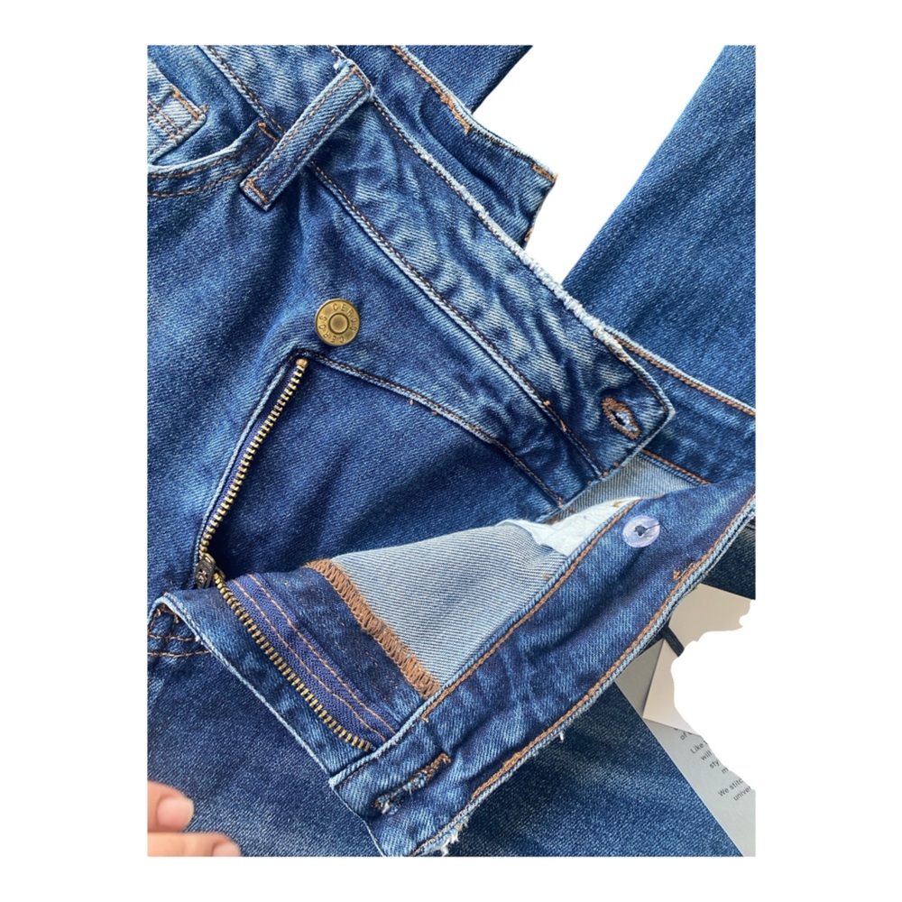 Ceros 90”s Vintage Dad Jeans High Rise Distressed‎ Medium Wash - Picture 10 of 15
